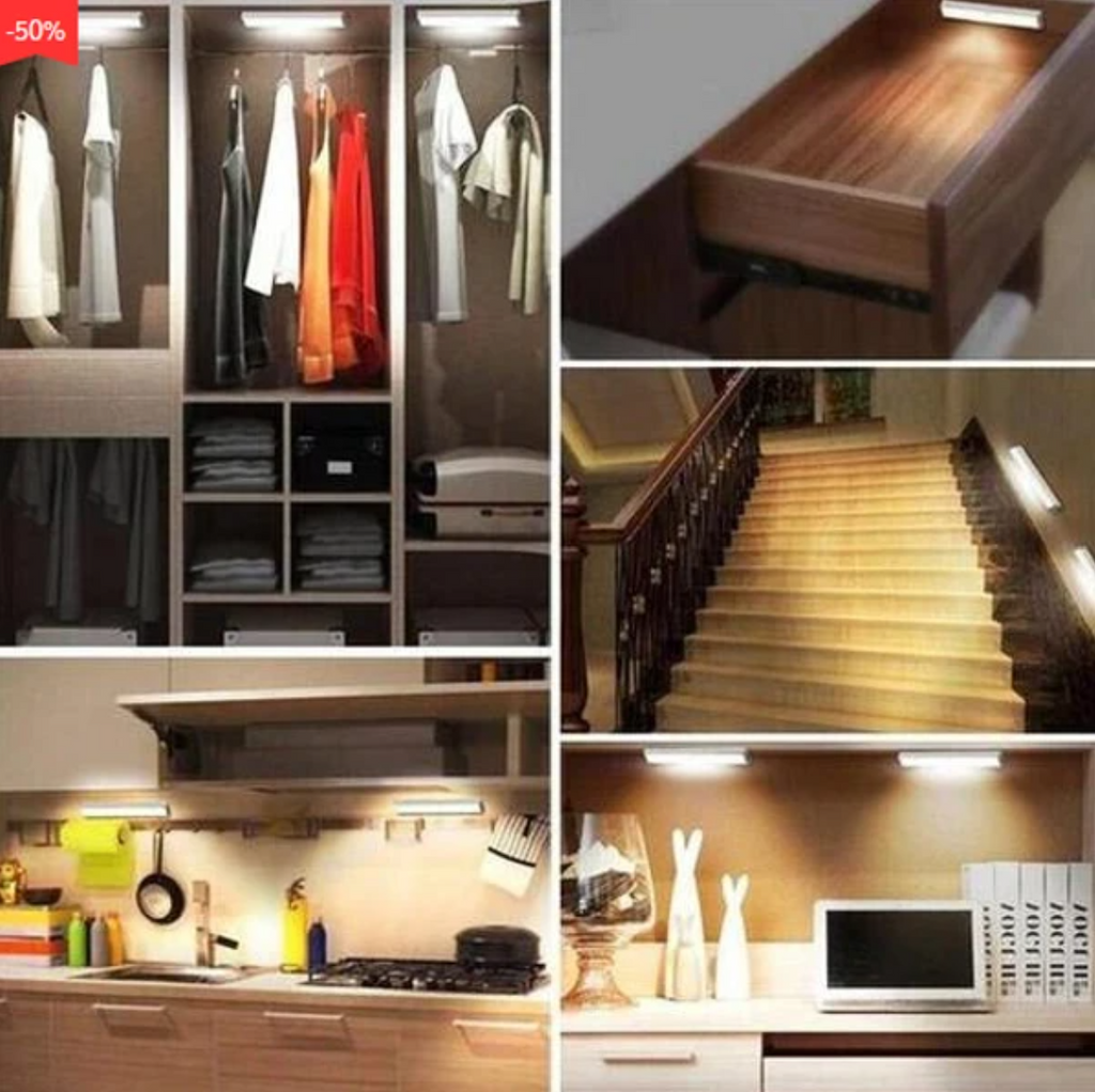 LED strip modern lighting with easy installation