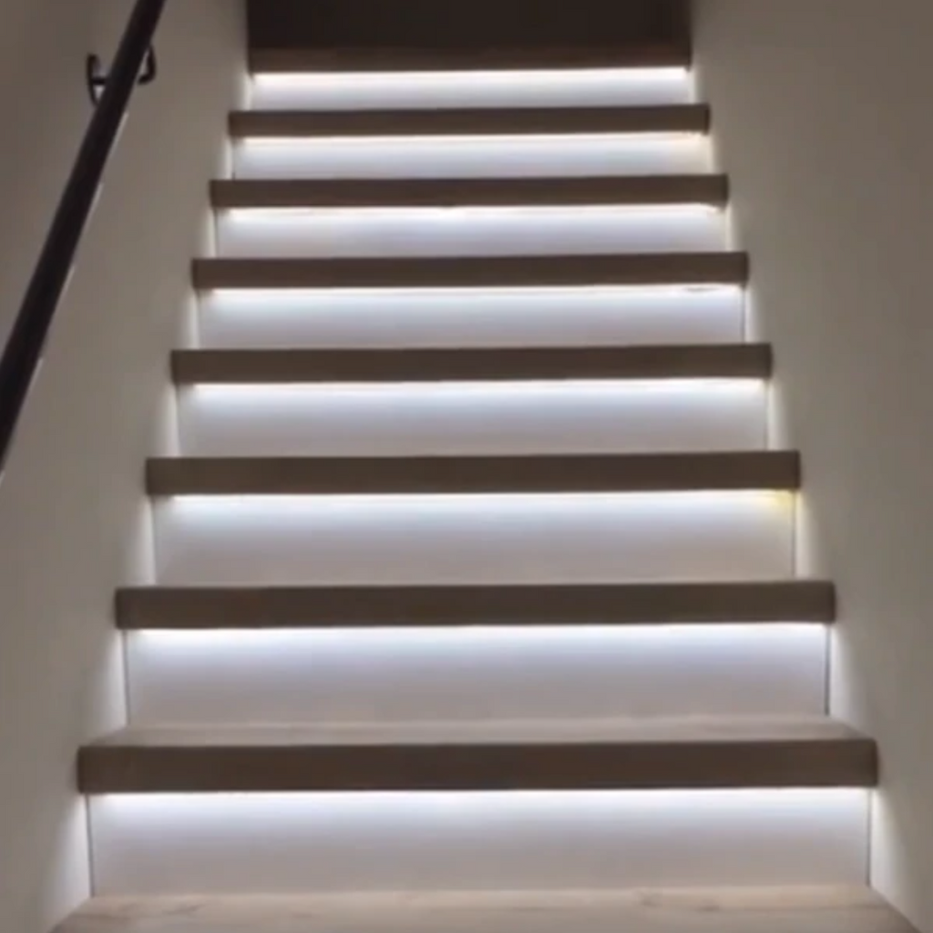 LED strip modern lighting with easy installation