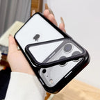 Ultra-thin iPhone 17 Case with Foldable Camera Stand & Glass Protection