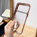 Ultra-thin iPhone 17 Case with Foldable Camera Stand & Glass Protection