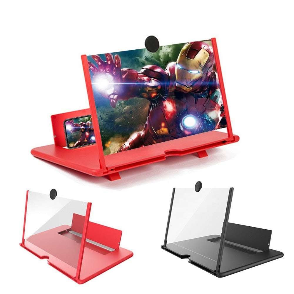 Foldable HD screen magnifier for smartphones