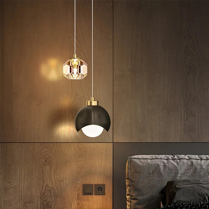 Modern LED Pendant Light for Stylish Ambiance in Bedroom and Dining Room