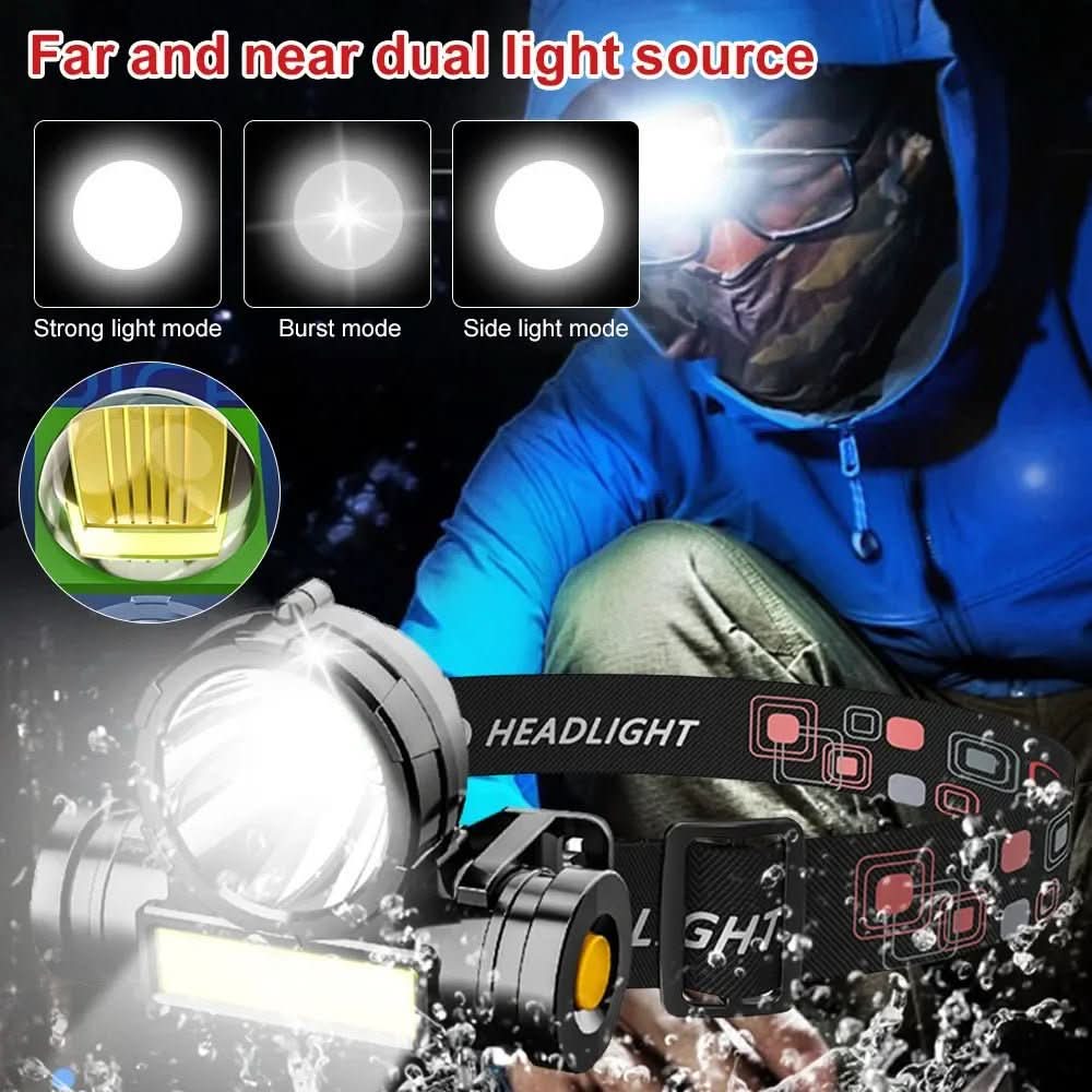 Versatile Headlamp for Camping & Hiking