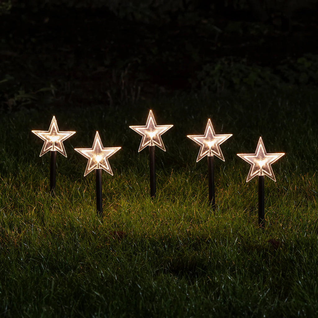 SnowGlow - Solar Pathway Lights for festive outdoor charm