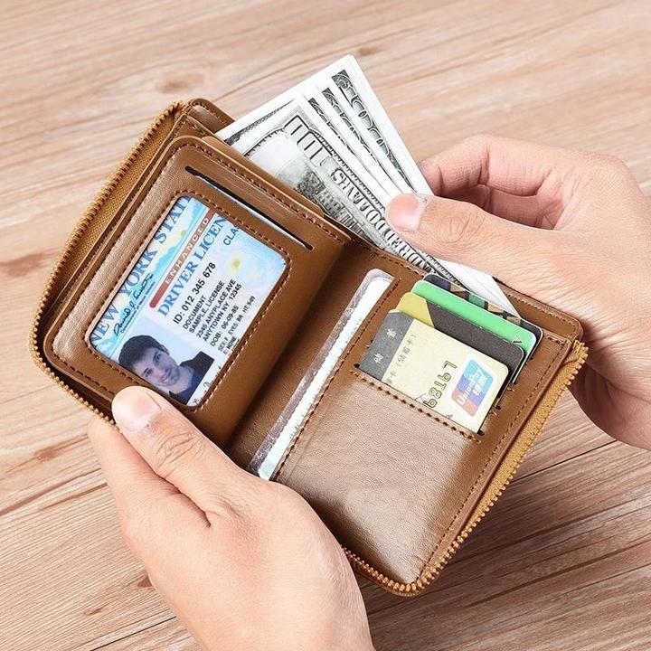 RFID-blocking wallet for men