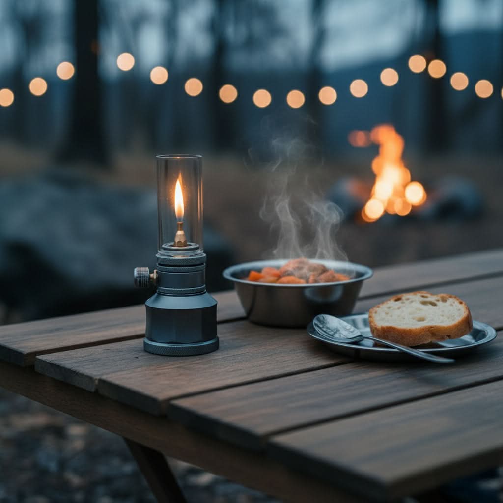 Compact Butane Lantern for Camping & Outdoor Adventures