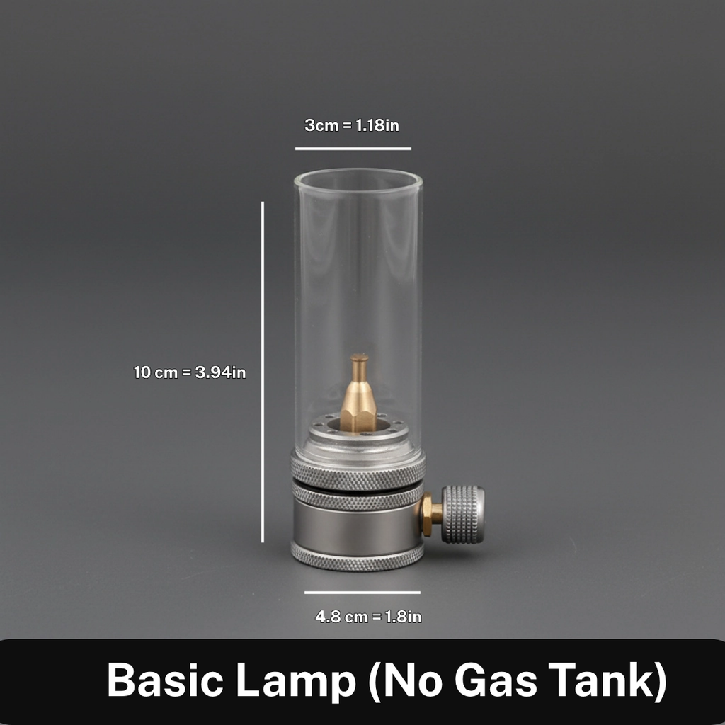 Compact Butane Lantern for Camping & Outdoor Adventures