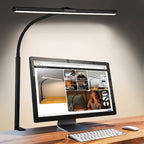 Flexible gooseneck LED desk lamp for office & home