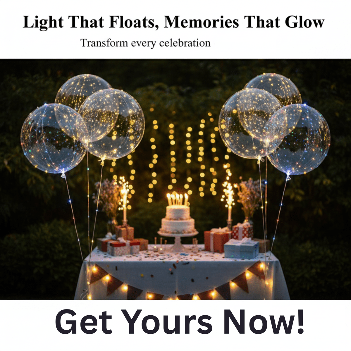 Reusable LED Party Balloons for Radiant Celebrations