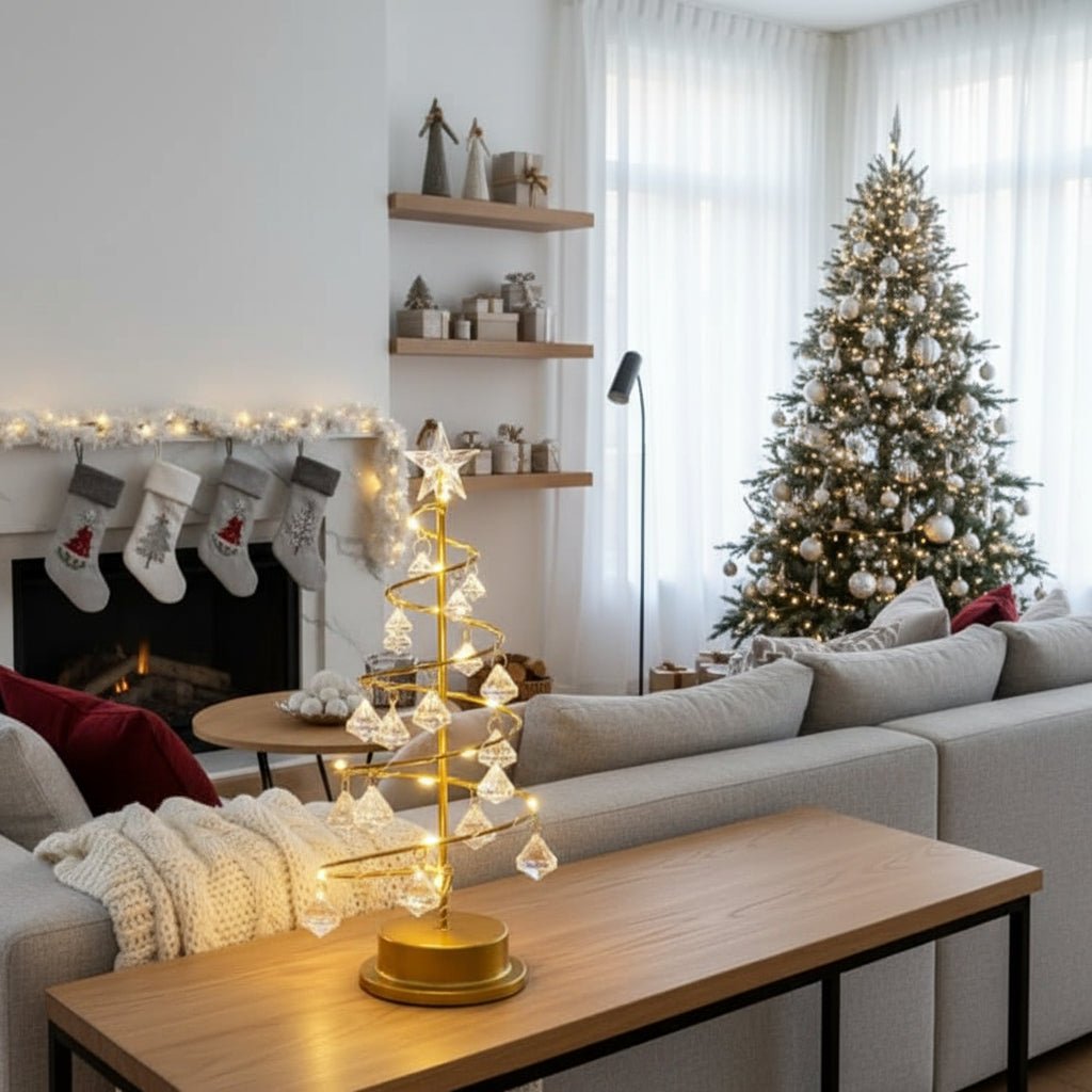 Elegant LED Christmas Tree with Warm Light for Festive Atmosphere