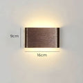 Modern LED Wall Lamp – Elegant Aluminum & Glass Design