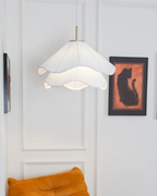 Ceiling Lamp with Floral Pattern and Elegant Finish