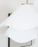 Ceiling Lamp with Floral Pattern and Elegant Finish