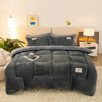 Lamb velvet bedspread – Luxurious, Warm, and Stylish