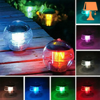 AquaGlow - Solar-powered floating LED lights