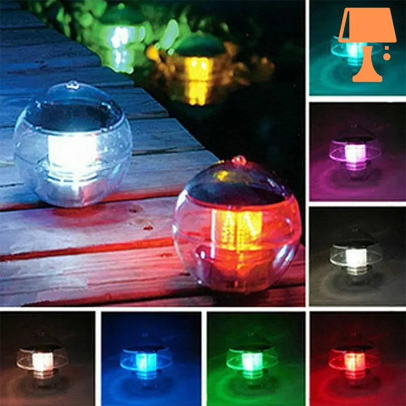AquaGlow - Solar-powered floating LED lights