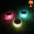 AquaGlow - Solar-powered floating LED lights