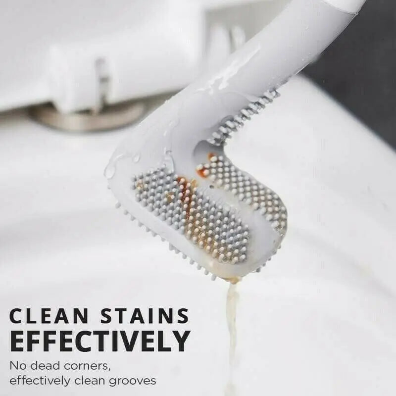 Long Toilet Brush – Corner Cleaning Without Residue