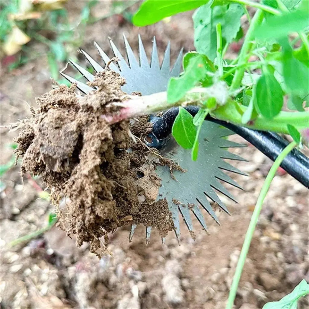 Durable Sunflower Hoe with Wooden Handle