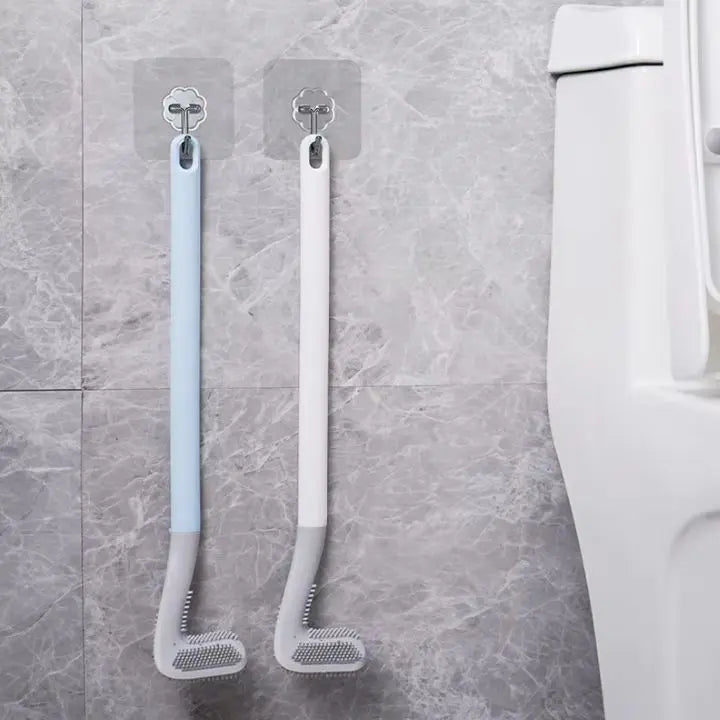 Long-handled Silicone Toilet Brush