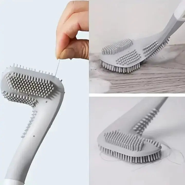 Long-handled Silicone Toilet Brush