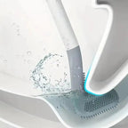 Long-handled Silicone Toilet Brush