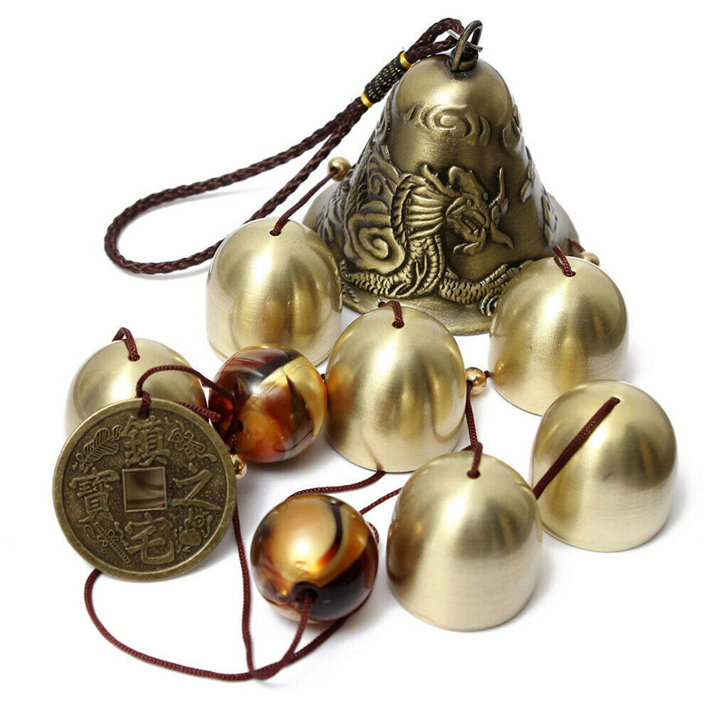 Large outdoor lucky wind chimes for luck