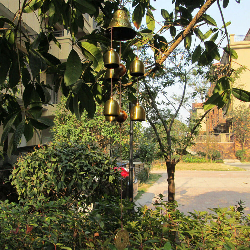 Large outdoor lucky wind chimes for luck