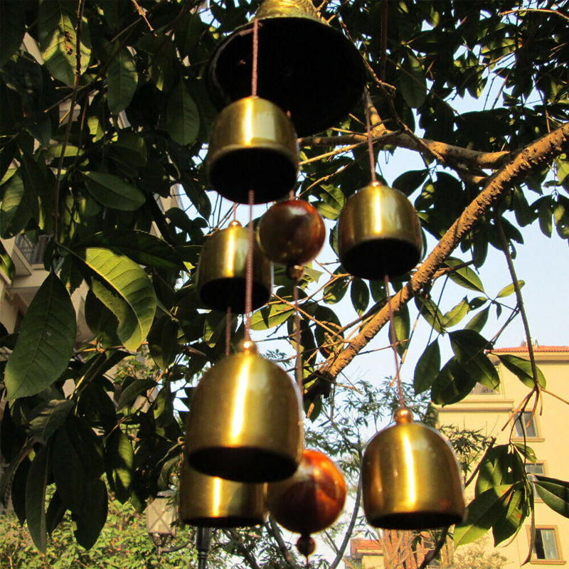 Large outdoor lucky wind chimes for luck