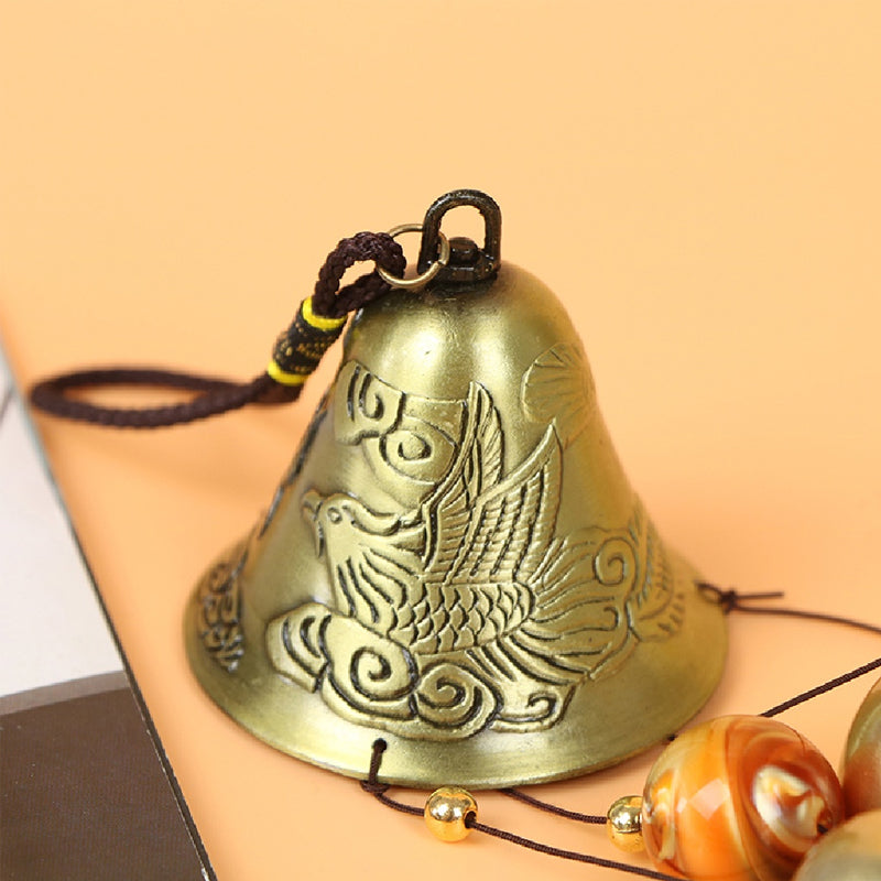 Large outdoor lucky wind chimes for luck