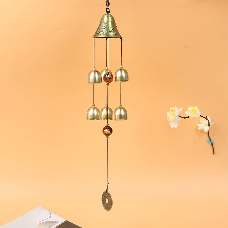 Large outdoor lucky wind chimes for luck