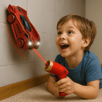 Laser-controlled Wall Climbing RC Car for Kids