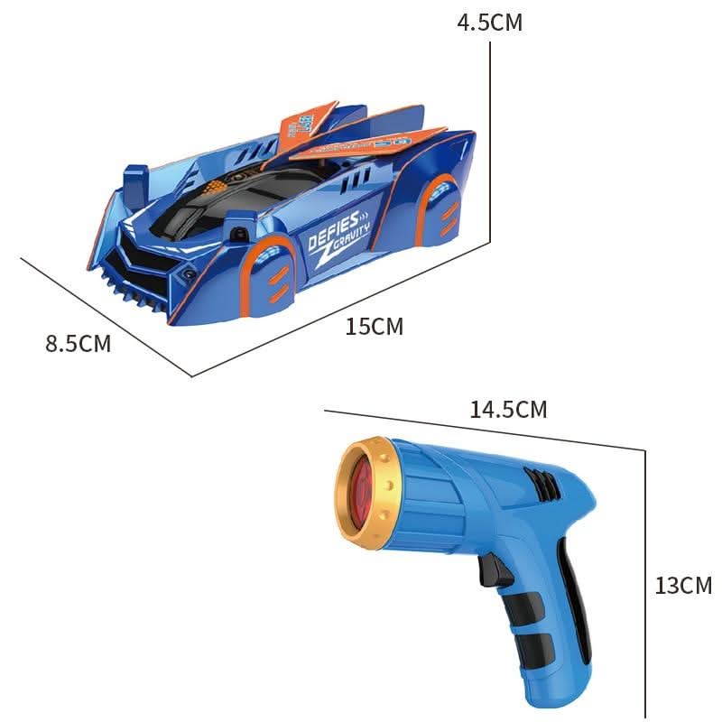 Laser-controlled Wall Climbing RC Car for Kids