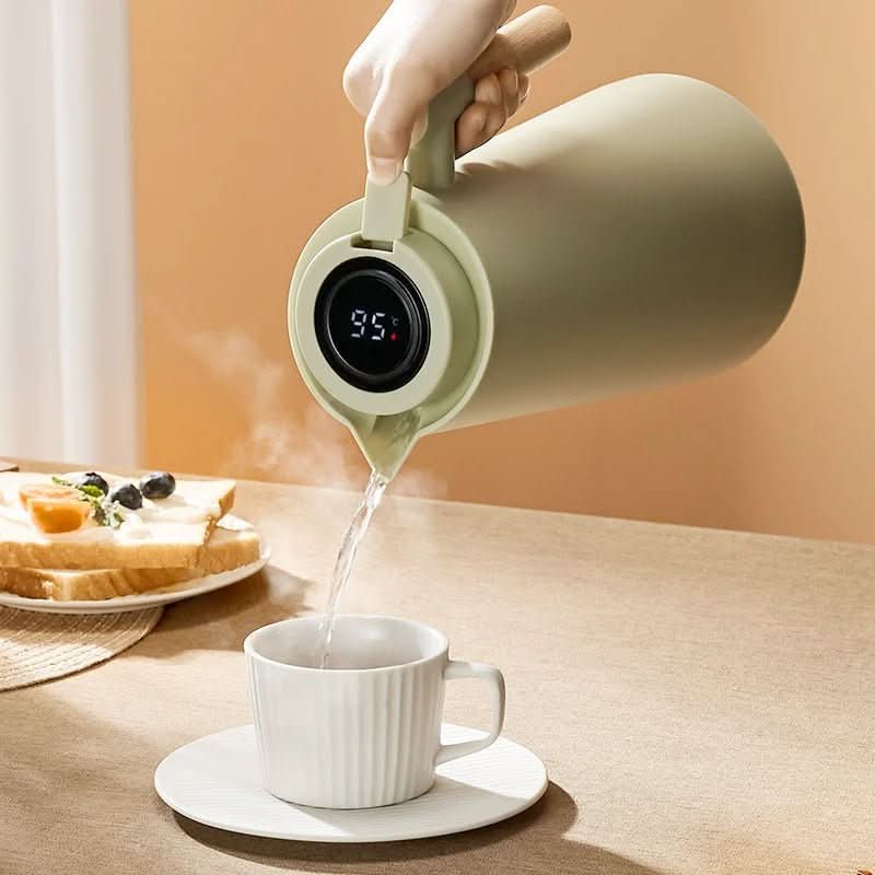 Robust Thermos Flask made of Stainless Steel, Leak-Proof and Stylish