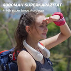 Silent Neck Fan – Hands-free, safe & ideal for summer activities