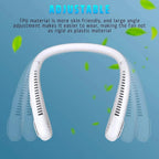 Silent Neck Fan – Hands-free, safe & ideal for summer activities