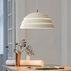 Dome Pot | Pendant Light Gray 39 cm Iron/Aluminum
