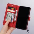 Leather Wallet Flip Phone Case