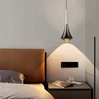 Modern silver-plated pendant light – Stylish lighting for dining room or kitchen