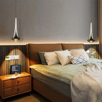 Modern silver-plated pendant light – Stylish lighting for dining room or kitchen