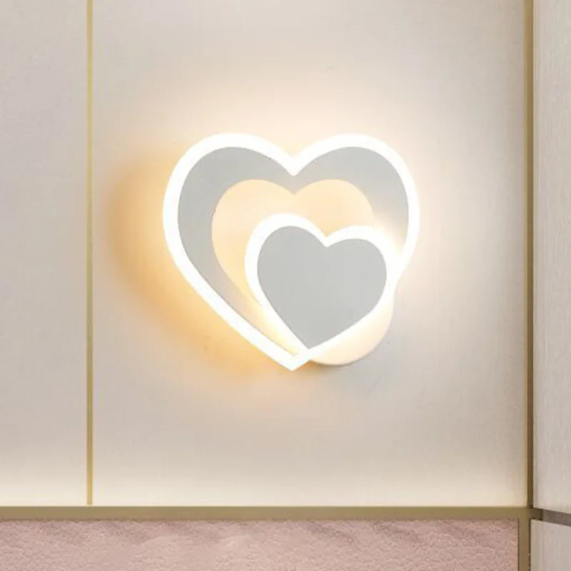 Heart Wall Light | Romantic Design | Easy Installation - AtmosLove