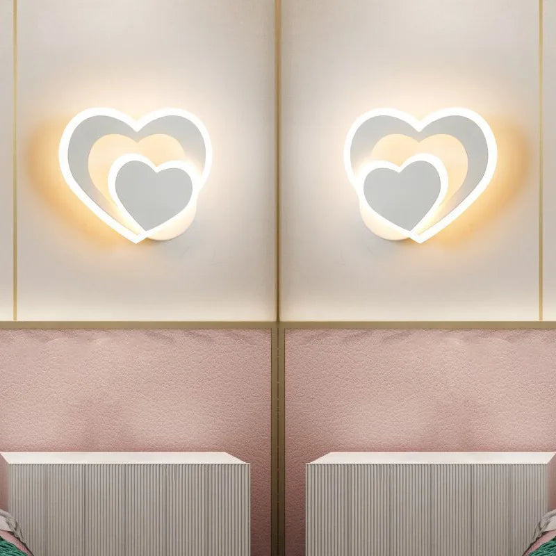 Heart Wall Light | Romantic Design | Easy Installation - AtmosLove