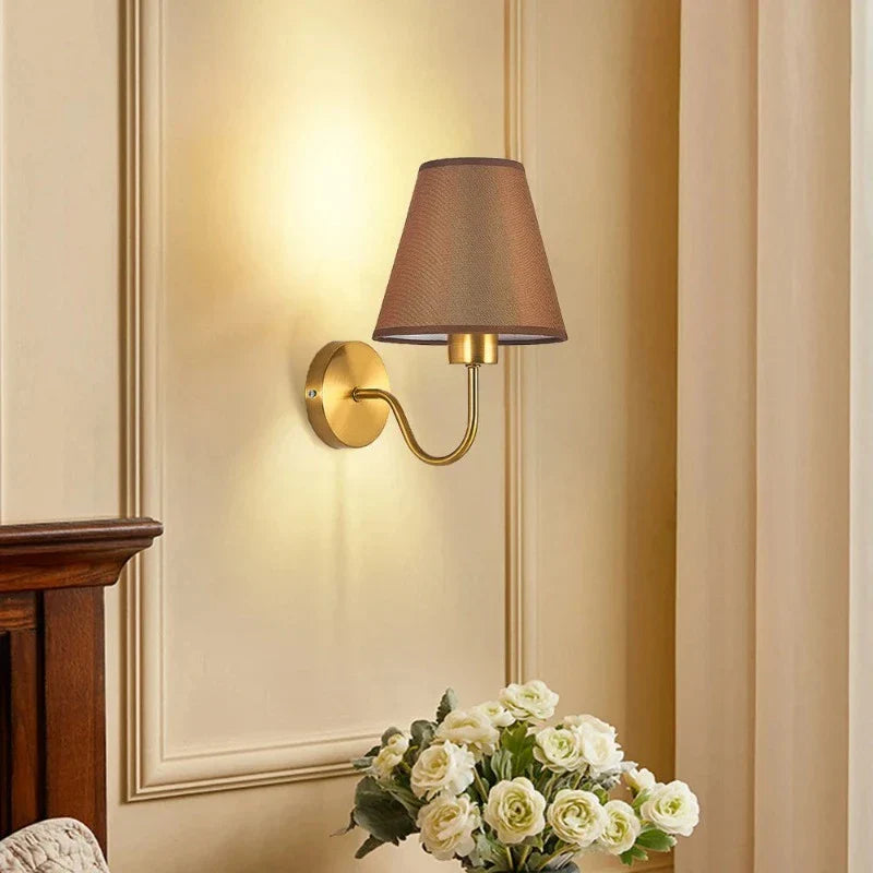 Fabric Wall Light
