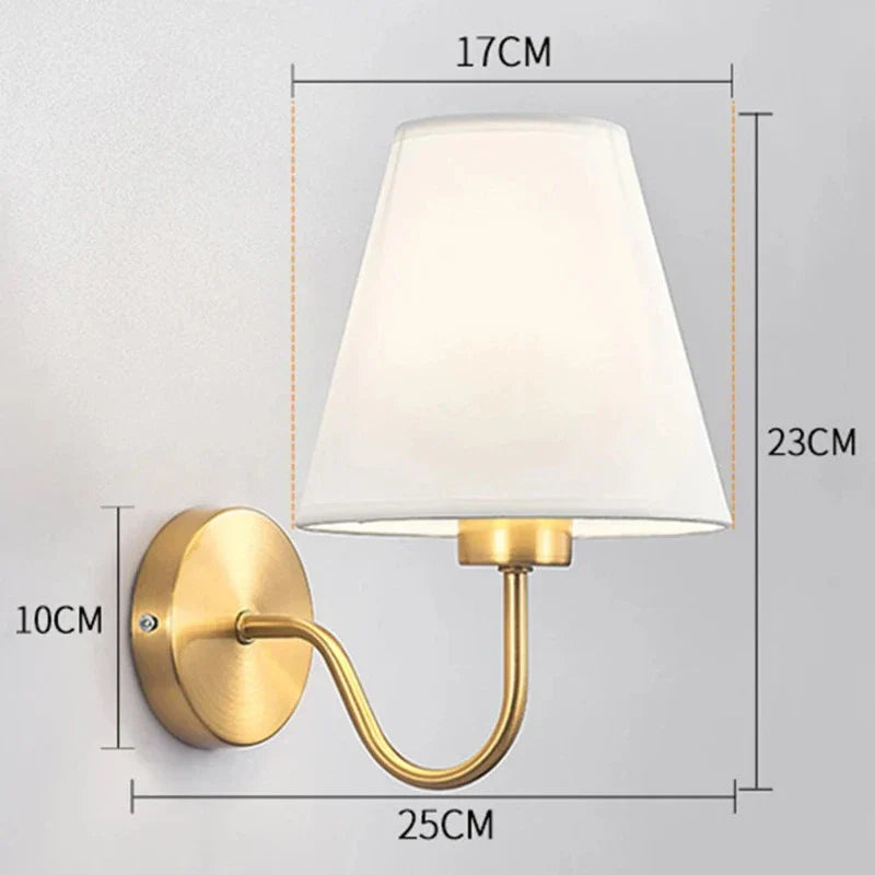 Fabric Wall Light