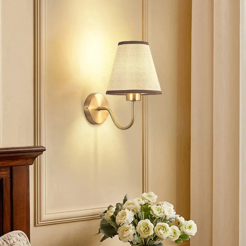 Fabric Wall Light