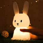 LED Night Light for Kids – Dimmable Night Lamp with -Design, USB Rechargeable, Touch Control