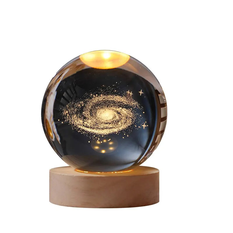 Solar-System Table Lamp – LED Light with Planet Design for Living Spaces