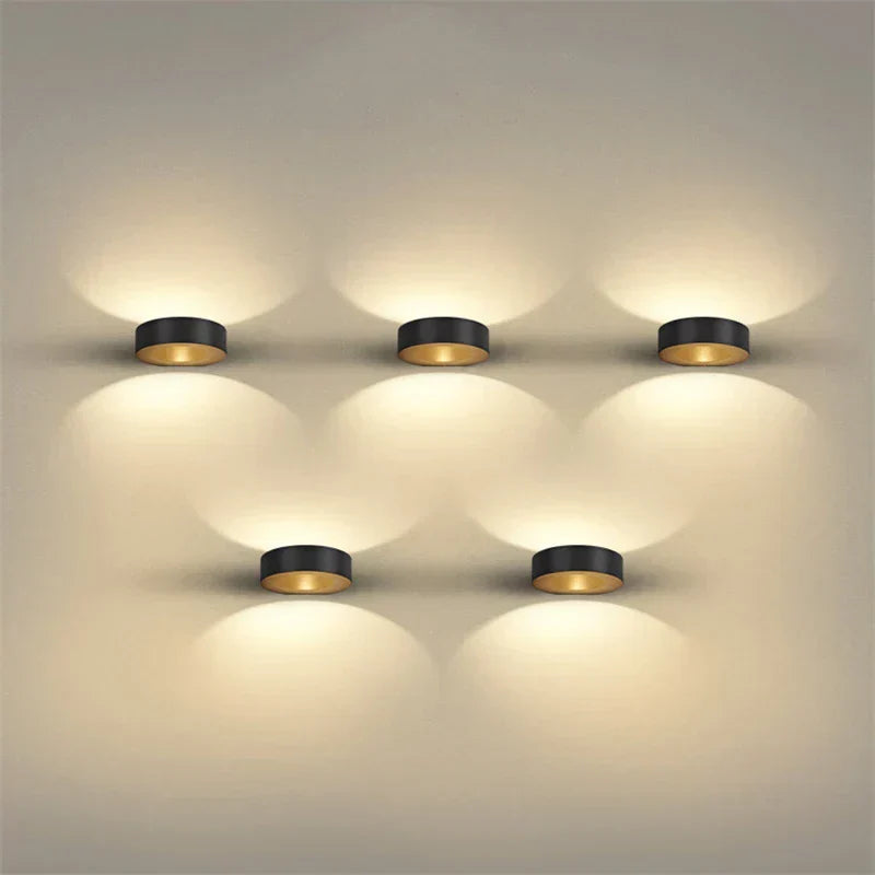 Outdoor Aluminum Wall Light for Patios, Pathways, and Driveways