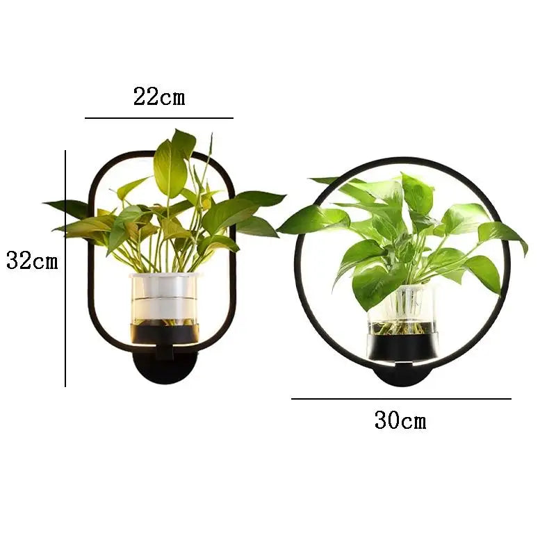 Luminaire Sconce - Plant Wall Light
