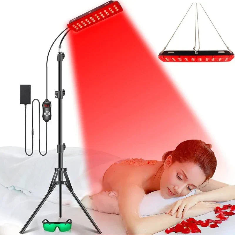 GlowWave | Red Light Therapy Panel | Deep Healing | Illuminated Pain and Stress
